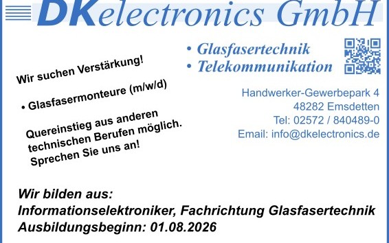 DK Anzeige Handwerk Mitarbeiter gesucht 2025